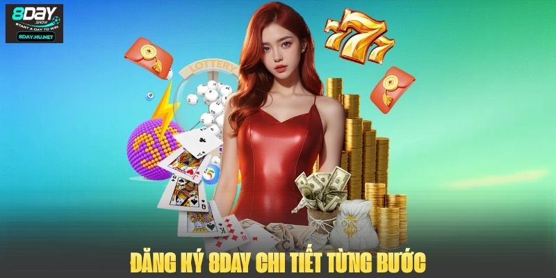 Đăng ký 8DAY chi tiết từng bước