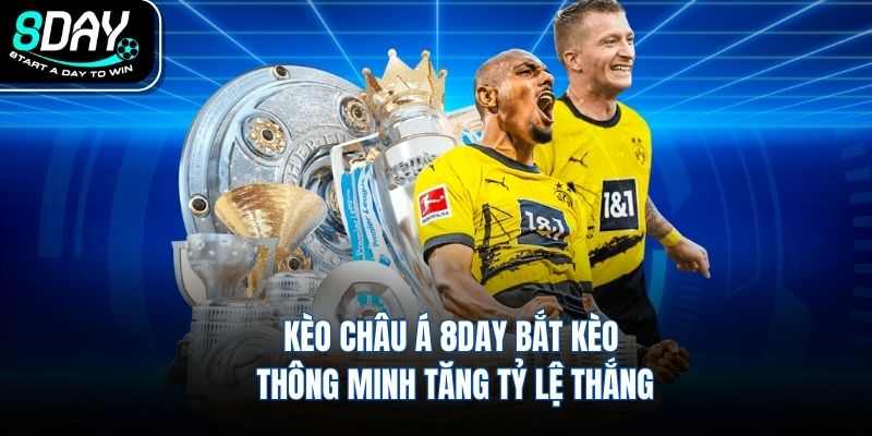 Kèo Châu Á 8DAY Bắt Kèo Thông Minh Tăng Tỷ Lệ Thắng