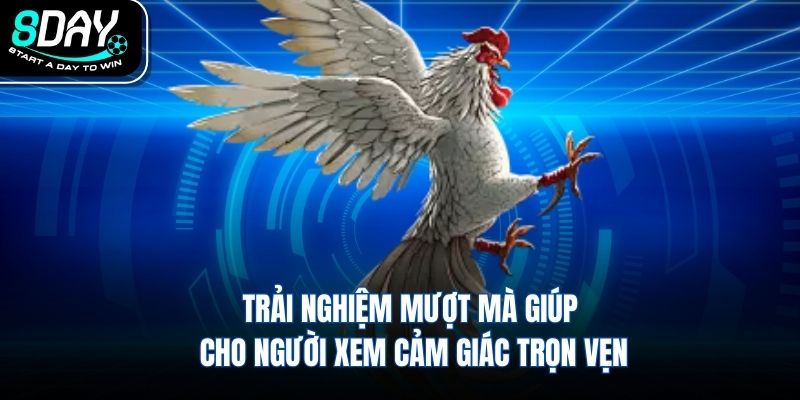 Trải nghiệm mượt mà giúp cho người xem cảm giác trọn vẹn